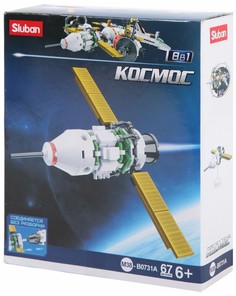 Sluban Конструктор Космическая станция M38-B0731A/B/C/D/E/F/G/H с 6 лет