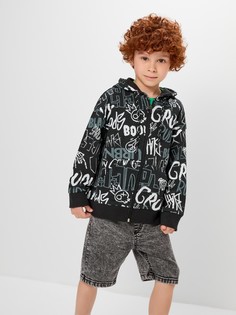 Толстовка детская Acoola 20121000032, черный, 122