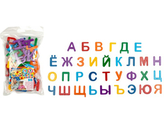 Набор магнитов deVENTE Азбука на магнитах пластик. цв. в ассорт. 8071910