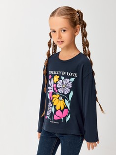 Джемпер детский Acoola 20220150101, темно-синий, 116