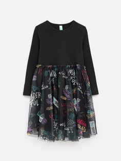 Платье детское Acoola 20230200007, черный, 158