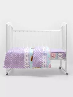 Комплект детского постельного белья Топотушки на Воздушном шаре 3 пр. сиреневый 399-3