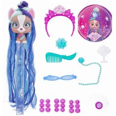 Игровой набор IMC Toys VIP Pets GLAM GEMS Модные щенки Stella