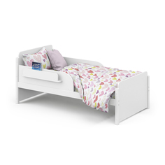 Кровать детская Baby Master Liu 160х80, белый-белый Aton