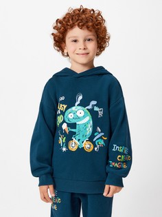 Худи детское Acoola 20120580018, темно-синий, 122