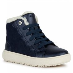 Кроссовки Geox J Theleven Girl B Ab для девочек, размер 38, J36HTB077BCC4021, темно-синий