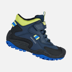 Ботинки Geox J New Savage Boy B A для мальчиков, размер 38, J261WB050BUCF43S, зеленый