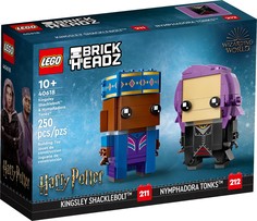 Конструктор LEGO 40618 BrickHeadz Кингсли Бруствер и Нимфадора Тонкс