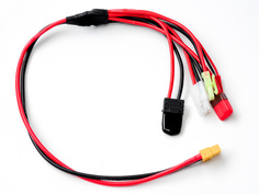 Кабель для зарядного устройства XT60 - TRX/Tamiya/JST/T-plug/Mini Tamiya G.T.Power