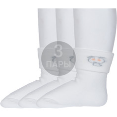 Носки детские Rusocks 3-Д3-130091Д, Ecru, светло-кремовые, 10-12