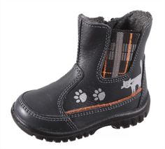 Ботинки для мальчиков Котофей 162004-31, черный, 20