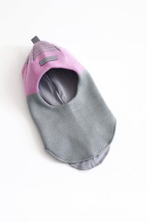 Шапка детская Minidino ВЯЗ-Ш-019 10017, сирень, 47