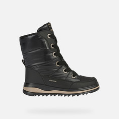 Сапоги Geox J Adelhide Girl B Ab для девочек, размер 31, J16EWA0LVBCC9999, чёрный