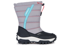 Сапоги Geox J Himalaya Girl B Ab для девочек, размер 37, J26FTA0FU54C0502, серо-розовый