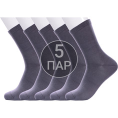 Носки детские LorenzLine 5-П12, темно-серые, 20-22