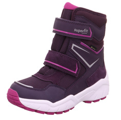 Полусапожки Superfit для девочек, 1-009162-8500, размер 30, бордовые, 1 пара
