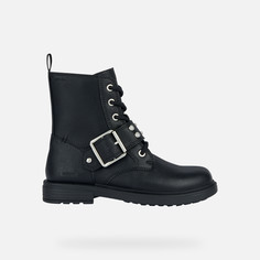 Полусапожки Geox J Eclair Girl для девочек, размер 34, J369QD000BUC9999, чёрный