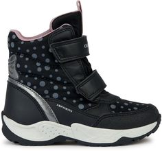 Полусапожки Geox J Sentiero Girl B Ab для девочек, р. 29, J36FVC0MNNFC9244, серебристый