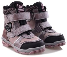 Ботинки Minimen для девочек, чёрные, размер 35, 2656-54-23B-02