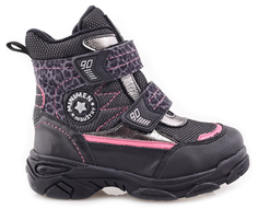 Ботинки Minimen для девочек, чёрные, размер 32, 2657-64-23B-01