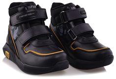 Ботинки Minimen для мальчиков, чёрные, размер 31, 2654-44-23B-01