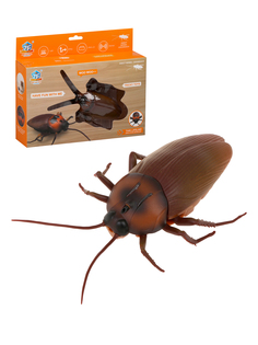 Интерактивное насекомое Таракан Наша игрушка со светом, 653415