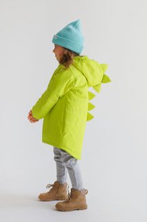 Куртка детская Minidino В-К-012, лайм, 98