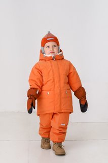 Куртка детская Minidino В-К-015, хурма, 128