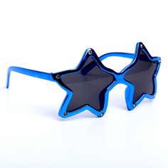 Карнавальные очки «Звёзды», цвета МИКС No Brand
