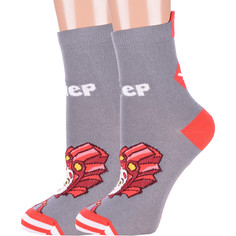 Носки детские NOSMAG 2-22С-23СП, темно-серый, 22