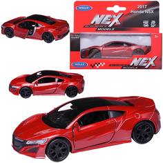 Машинка Welly 1:38 HONDA NSX красная 43725W красная