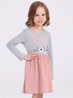 Платье детское Апрель 1ДПД4016002, светло-розовый245 Уши зайки, 116