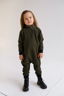 Термобелье детское комплект Minidino М-016, хаки, 110