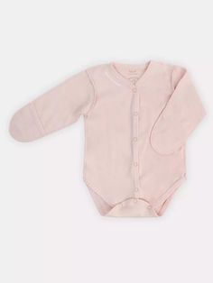 Боди детское с длинным рукавом RANT HUGS AND KISSES Soft Pink р.62 РАНТ