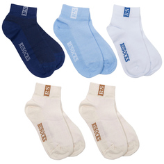 Носки детские Rusocks 5-Д-36, синий; голубой; белый; бежевый, 20-22