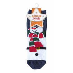 Носки для мальчика Брестский чулочный комбинат хлопок серо-зеленые р 19-20 БЧК