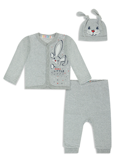 Комплект одежды новорожденным Me&We NB121-J707-361 Св.Серый-62