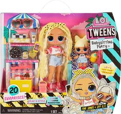 LOL Tweens Babysitting Party Кукла Rae Sands и SPF Q.T. MGA Entertainment