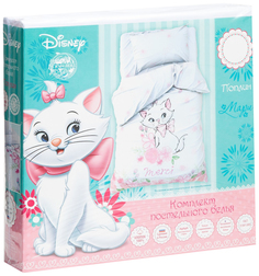 Постельное бельё 1,5 сп Merci, Коты Аристократы поплин Disney