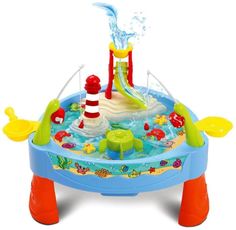 Игровой центр "Рыбалка": течение, музыка, свет, магнит. удочки Жирафики