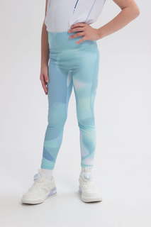 Леггинсы детские Anta Gymnastics lycra, голубой, 146