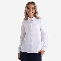 Рубашка детская Kapika KJGCR03, белый, 128