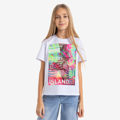 Футболка детская Kapika JJGCT15, цвет белый, размер 164