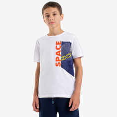 Футболка детская Kapika JJBCT15, цвет белый, размер 140