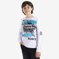 Лонгслив детский Kapika KJBCL05, белый, 146