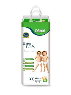 Подгузники-трусики детские Pikool Premium, размер XL, 15-25 кг, 44 шт.