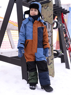 Комбинезон детский NIKASTYLE 8з2123, синий, 116