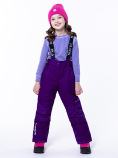 Брюки детские NIKASTYLE 2з3223, фиолетовый, 134