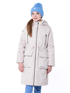 Парка детская NIKASTYLE 5з4023, кремовый, 146