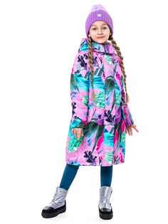 Пальто детское NIKASTYLE 6з4623, розовый, 110